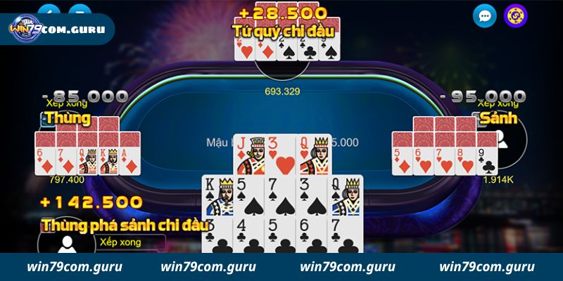 Chinh phục game bài Mậu Binh Win79 qua chiến thuật hiệu quả